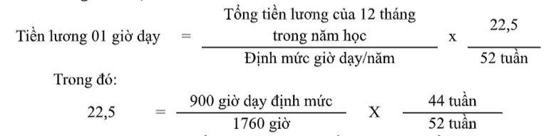 Mỗi gi&aacute;o vi&ecirc;n chỉ được trả lương tối đa 200 tiết dạy th&ecirc;m/năm- Ảnh 2.