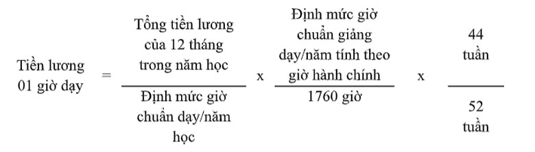 Mỗi gi&aacute;o vi&ecirc;n chỉ được trả lương tối đa 200 tiết dạy th&ecirc;m/năm- Ảnh 3.