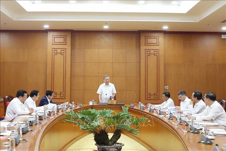 Tổng B&iacute; thư T&ocirc; L&acirc;m: Văn kiện Đại hội XIV phải l&agrave; cam kết mạnh mẽ của Đảng trước nh&acirc;n d&acirc;n- Ảnh 2.