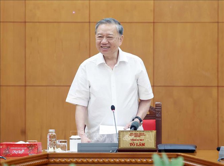 Tổng B&iacute; thư T&ocirc; L&acirc;m: Văn kiện Đại hội XIV phải l&agrave; cam kết mạnh mẽ của Đảng trước nh&acirc;n d&acirc;n- Ảnh 1.