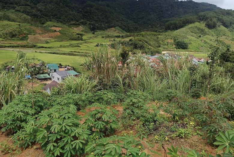 Ch&iacute;nh quyền địa phương di dời người d&acirc;n sinh sống b&ecirc;n dưới đến nơi an to&agrave;n.