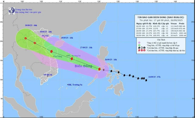 B&atilde;o số 10 di chuyển nhanh, mạnh: Bộ X&acirc;y dựng y&ecirc;u cầu ứng ph&oacute; sớm, từ xa- Ảnh 1.