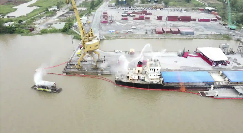 Tăng cường ứng phó sự cố tràn dầu tại cảng biển- Ảnh 2. Tăng cường ứng phó sự cố tràn dầu tại cảng biển- Ảnh 2.