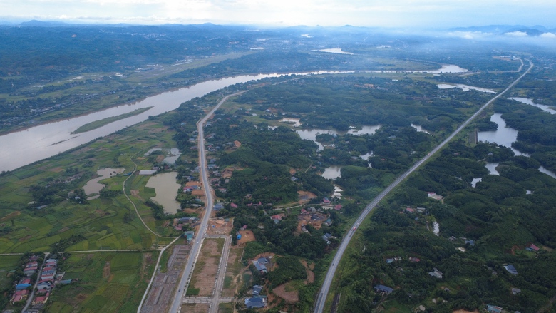 Khánh thành đường nối tỉnh lộ 163 với đường cao tốc Nội Bài - Lào Cai- Ảnh 8. Khánh thành đường nối tỉnh lộ 163 với đường cao tốc Nội Bài - Lào Cai- Ảnh 8.