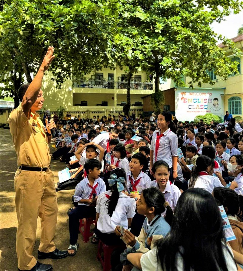 Kh&aacute;nh H&ograve;a đặt mục ti&ecirc;u 95% trẻ em biết quy định về an to&agrave;n giao th&ocirc;ng đường bộ- Ảnh 1.