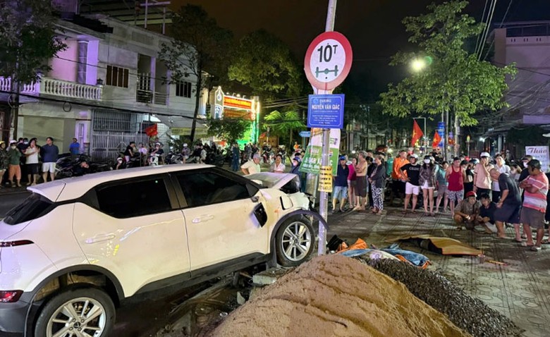 Hiện trường vụ tai nạn - Ảnh: Chu Trinh.