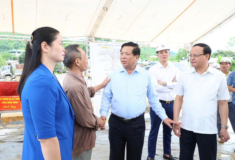 Bộ trưởng Trần Hồng Minh: Quyết t&acirc;m về đ&iacute;ch đoạn Chợ Chu - Ng&atilde; ba Trung Sơn trước 31/12- Ảnh 3.