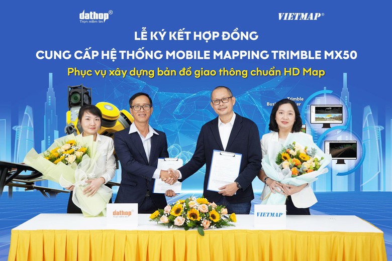 Đất Hợp - VIETMAP k&yacute; hợp đồng cung cấp giải ph&aacute;p x&acirc;y dựng bản đồ giao th&ocirc;ng chuẩn HD Map- Ảnh 1.
