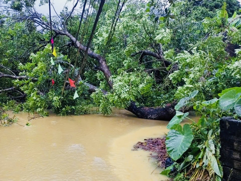 C&aacute;c x&atilde; v&ugrave;ng ven H&agrave; Nội căng m&igrave;nh ứng ph&oacute; hậu quả mưa b&atilde;o- Ảnh 1.