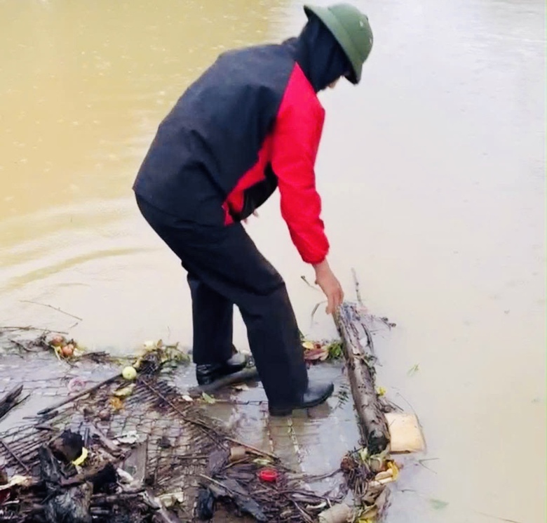 C&aacute;c x&atilde; v&ugrave;ng ven H&agrave; Nội căng m&igrave;nh ứng ph&oacute; hậu quả mưa b&atilde;o- Ảnh 14.