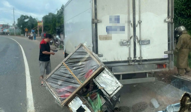 Hiện trường vụ tai nạn. Hiện trường vụ tai nạn.