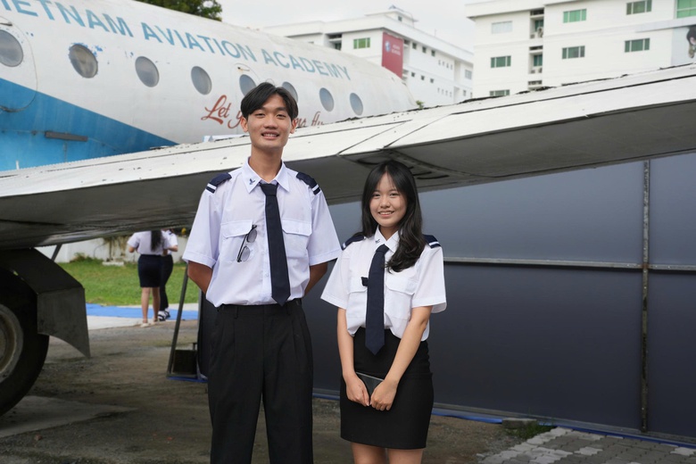 Học viện H&agrave;ng kh&ocirc;ng khai giảng năm học mới, hơn 4.600 "c&aacute;nh chim K19" cất c&aacute;nh ước mơ- Ảnh 4.