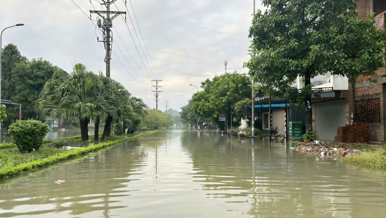 Thanh H&oacute;a: Ngập &uacute;ng sau c&aacute;c trận mưa lớn, khu đ&ocirc; thị mới Đ&ocirc;ng Sơn lộ bất cập hạ tầng- Ảnh 2.