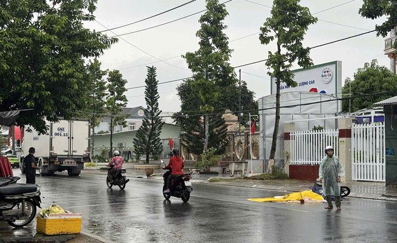 Hiện trường vụ tai nạn - Ảnh: Phương Vũ.