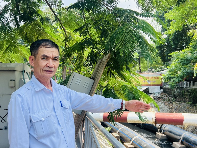 Ho&agrave;n tất lắp đặt ống dẫn nước từ hồ T&acirc;y, s&ocirc;ng T&ocirc; Lịch chờ ng&agrave;y "hồi sinh"- Ảnh 15.