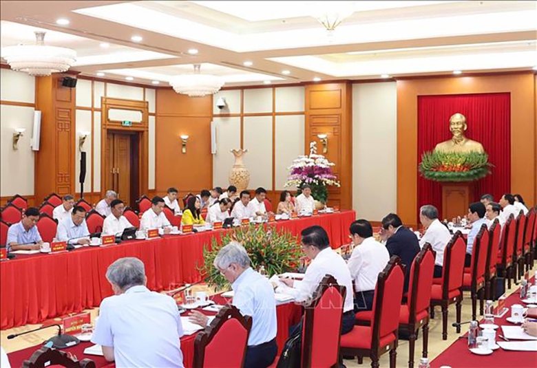 Bộ Ch&iacute;nh trị cho &yacute; kiến về c&ocirc;ng t&aacute;c chuẩn bị Đại hội Đảng bộ c&aacute;c cơ quan Đảng Trung ương- Ảnh 2.