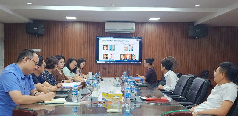 Bộ X&acirc;y dựng kết nối hội nghị to&agrave;n quốc tập huấn ứng dụng AI trong to&agrave;n Đảng bộ- Ảnh 4.