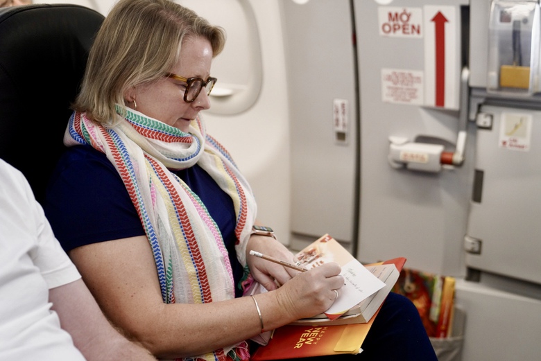 Sắc đỏ Vietjet khơi nguồn năng lượng trong chuyến bay đầu năm 2026- Ảnh 6.