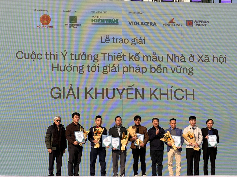 7 giải Nhất được trao trong cuộc thi thiết kế mẫu nhà ở xã hội- Ảnh 4. 7 giải Nhất được trao trong cuộc thi thiết kế mẫu nhà ở xã hội- Ảnh 4.