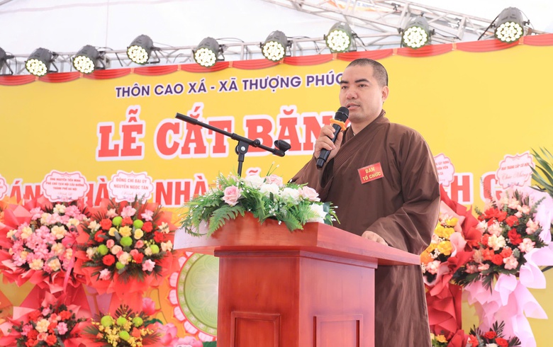 Cao X&aacute; (H&agrave; Nội) kh&aacute;nh th&agrave;nh khu nh&agrave; mẫu ch&ugrave;a Th&iacute;ch Ca- Ảnh 3.