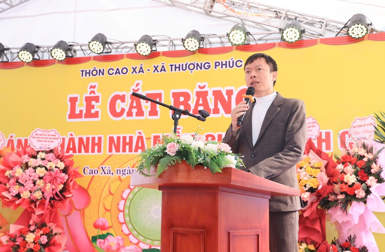 Cao X&aacute; (H&agrave; Nội) kh&aacute;nh th&agrave;nh khu nh&agrave; mẫu ch&ugrave;a Th&iacute;ch Ca- Ảnh 2.