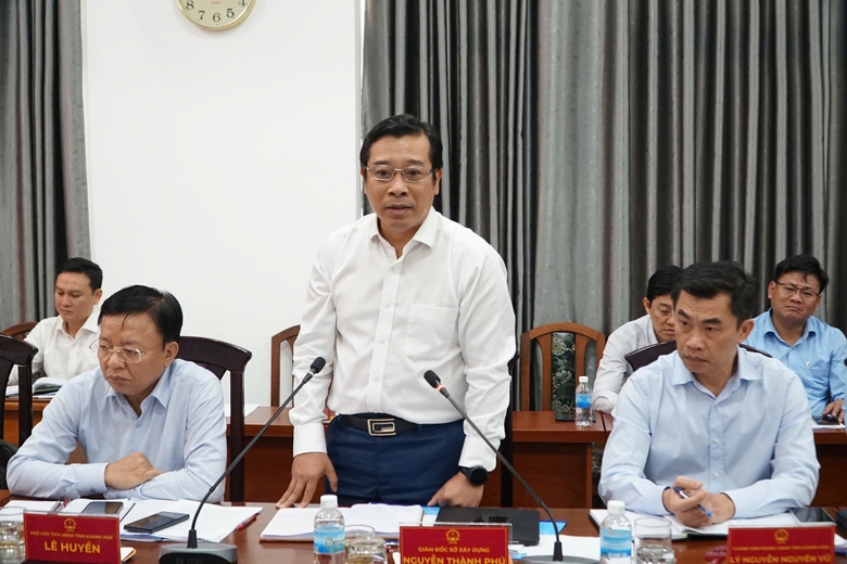 Bộ trưởng Trần Hồng Minh c&ugrave;ng Kh&aacute;nh H&ograve;a th&aacute;o gỡ vướng mắc quy hoạch, ph&aacute;t triển hạ tầng- Ảnh 4.