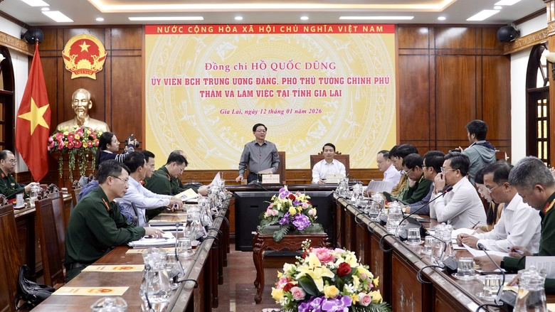 Ph&oacute; Thủ tướng Hồ Quốc Dũng: Thần tốc hơn nữa, ho&agrave;n th&agrave;nh nh&agrave; cho d&acirc;n trước Tết- Ảnh 2.
