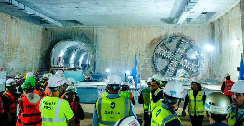 Robot đào hầm metro Nhổn - ga Hà Nội số 2 tiến đến Ga S11 - Văn Miếu- Ảnh 1. Robot đào hầm metro Nhổn - ga Hà Nội số 2 tiến đến Ga S11 - Văn Miếu- Ảnh 1.