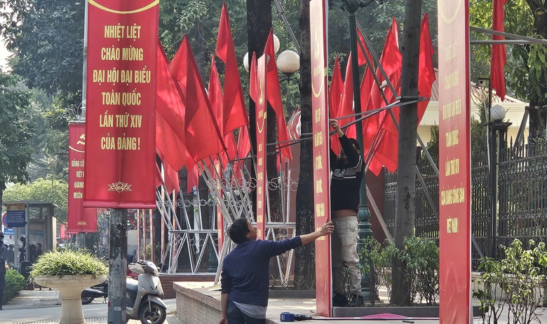 H&agrave; Nội chỉnh trang đ&ocirc; thị, kho&aacute;c diện mạo mới ch&agrave;o mừng Đại hội Đảng- Ảnh 5.