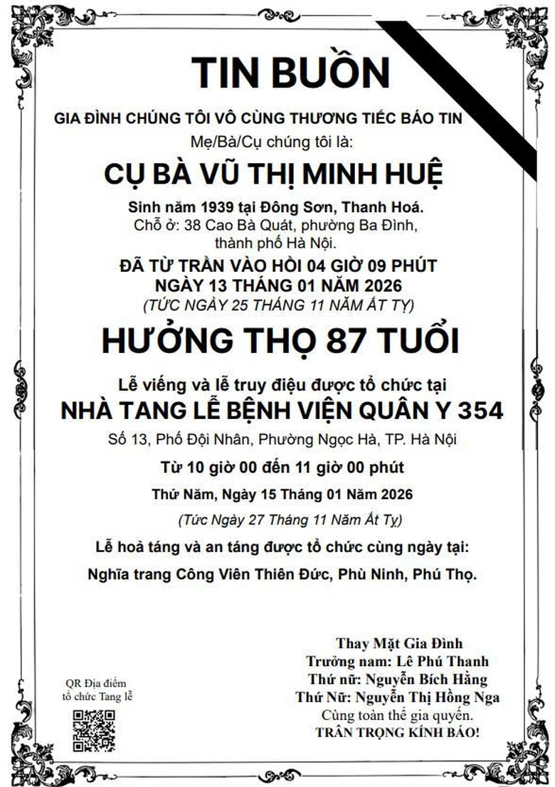 Tin buồn- Ảnh 1.