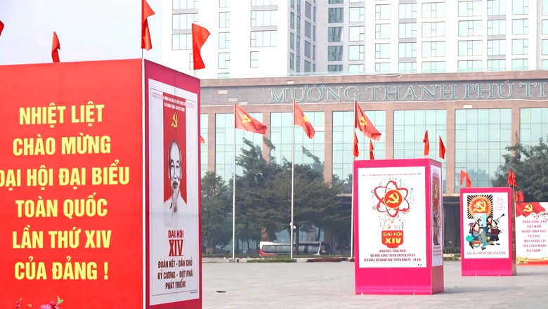Ph&uacute; Thọ: Chỉnh trang đ&ocirc; thị tạo kh&iacute; thế ch&agrave;o mừng Đại hội Đảng to&agrave;n quốc lần thứ XIV- Ảnh 1.