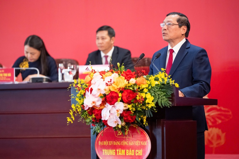 Khai trương Trung t&acirc;m B&aacute;o ch&iacute; Đại hội XIV của Đảng- Ảnh 2.