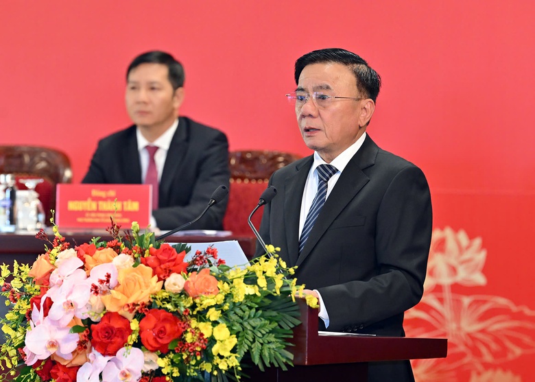 Khai trương Trung t&acirc;m B&aacute;o ch&iacute; Đại hội XIV của Đảng- Ảnh 3.