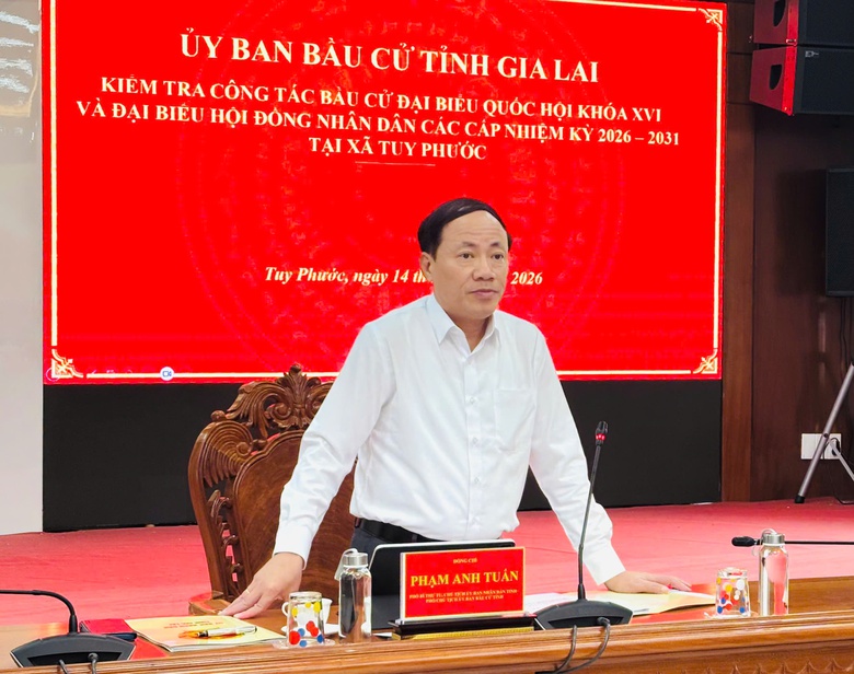 Gia Lai: Kh&ocirc;ng chạy đua th&agrave;nh t&iacute;ch, bảo đảm chất lượng bầu cử- Ảnh 1.