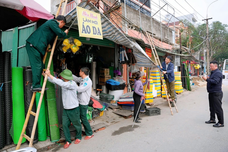 H&agrave; Tĩnh tăng cường lập lại trật tự đ&ocirc; thị, đảm bảo ATGT dịp Tết- Ảnh 2.