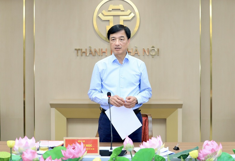 B&iacute; thư H&agrave; Nội y&ecirc;u cầu giải quyết căn cơ, đồng bộ c&aacute;c điểm nghẽn m&ocirc;i trường- Ảnh 3.