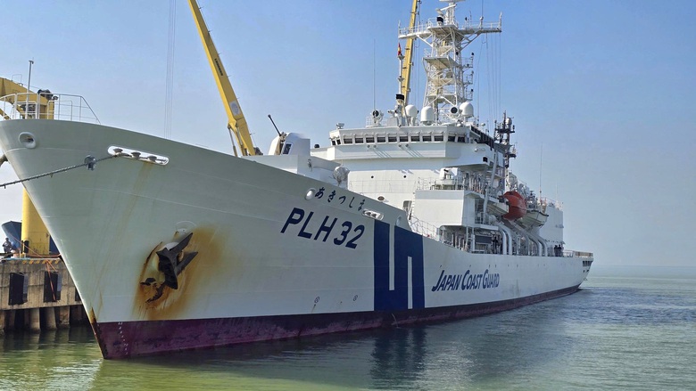 T&agrave;u tuần tra của Lực lượng Bảo vệ bờ biển Nhật Bản thăm Đ&agrave; Nẵng- Ảnh 2.