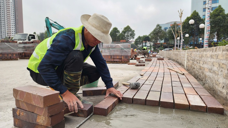 H&igrave;nh ảnh c&ocirc;ng vi&ecirc;n gần 700 tỷ đồng ở Bắc Ninh sau một năm thi c&ocirc;ng- Ảnh 2.