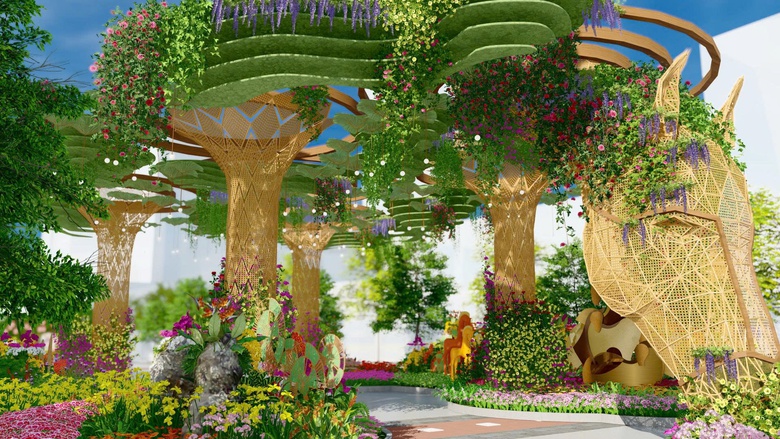 Đường hoa Nguyễn Huệ Tết 2026: Lần đầu ti&ecirc;n c&oacute; hai phi&ecirc;n bản trải nghiệm ng&agrave;y v&agrave; đ&ecirc;m- Ảnh 3.