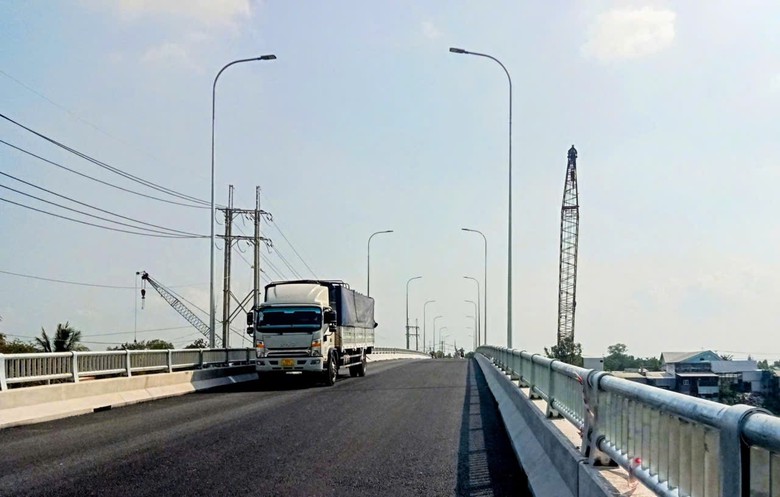 Th&ocirc;ng xe cầu Giồng Găng ở Đồng Th&aacute;p- Ảnh 1.