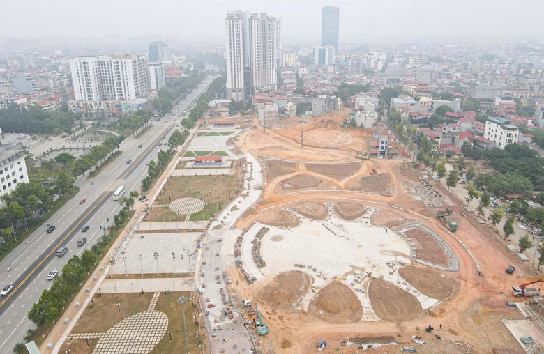 H&igrave;nh ảnh c&ocirc;ng vi&ecirc;n gần 700 tỷ đồng ở Bắc Ninh sau một năm thi c&ocirc;ng- Ảnh 11.