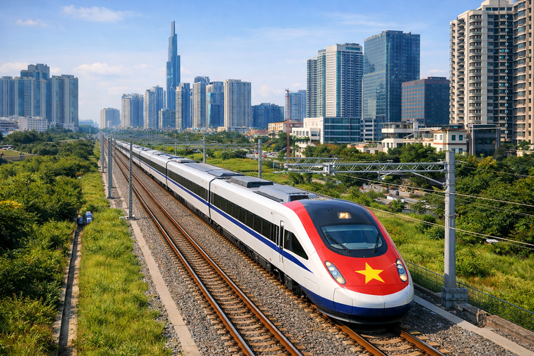 Đường sắt tốc độ cao Bắc - Nam đang triển khai thế nào?- Ảnh 1. Đường sắt tốc độ cao Bắc - Nam đang triển khai thế nào?- Ảnh 1.