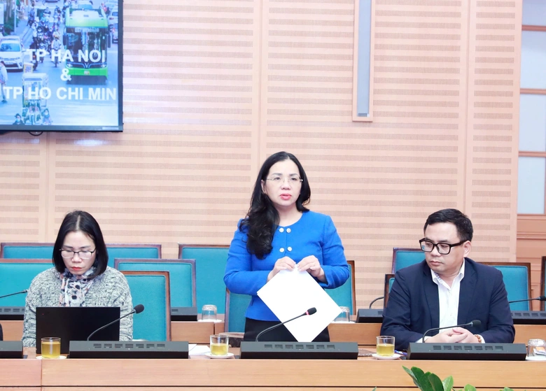 Bộ X&acirc;y dựng l&agrave;m việc với H&agrave; Nội về lộ tr&igrave;nh ph&aacute;t triển giao th&ocirc;ng c&ocirc;ng cộng đến năm 2030- Ảnh 2.