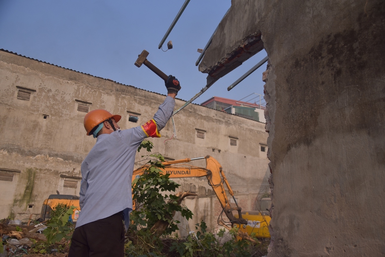 H&agrave; Nội: Giải ph&oacute;ng mặt bằng, đẩy nhanh dự &aacute;n đường qua l&agrave;ng nghề Hữu H&ograve;a- Ảnh 9.