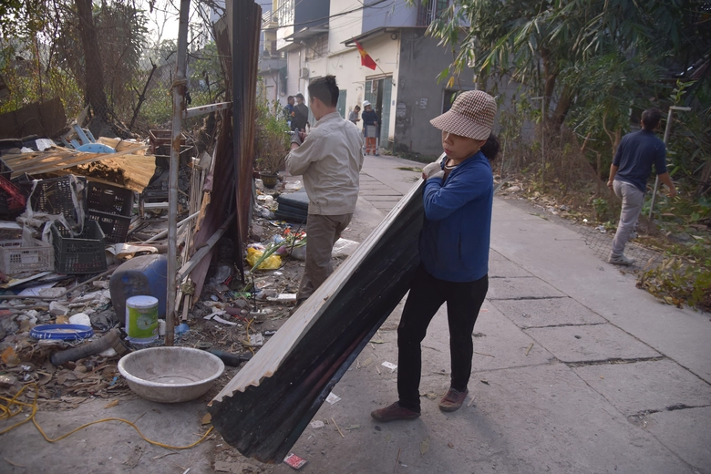 H&agrave; Nội: Giải ph&oacute;ng mặt bằng, đẩy nhanh dự &aacute;n đường qua l&agrave;ng nghề Hữu H&ograve;a- Ảnh 3.