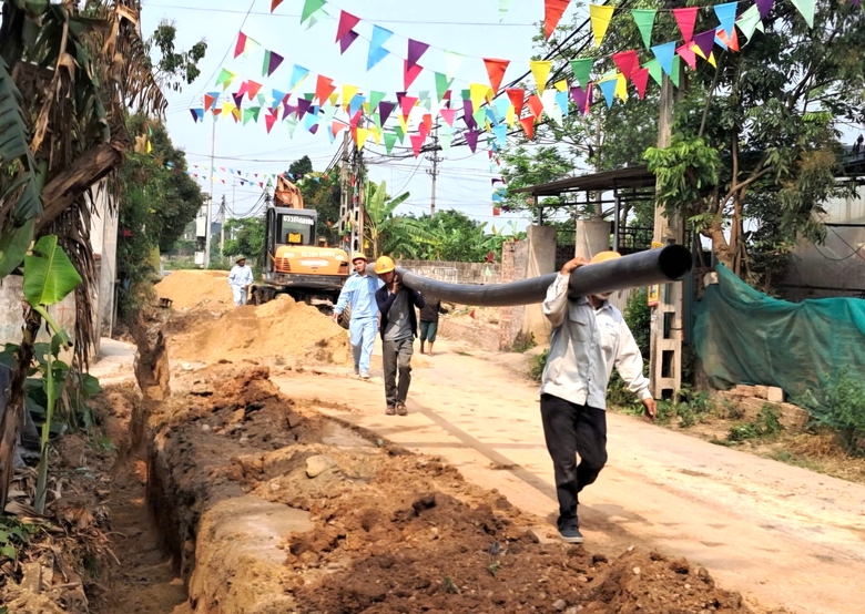 Ph&uacute; Thọ: Mở rộng mạng lưới cấp nước sinh hoạt, n&acirc;ng chất lượng phục vụ người d&acirc;n- Ảnh 1.