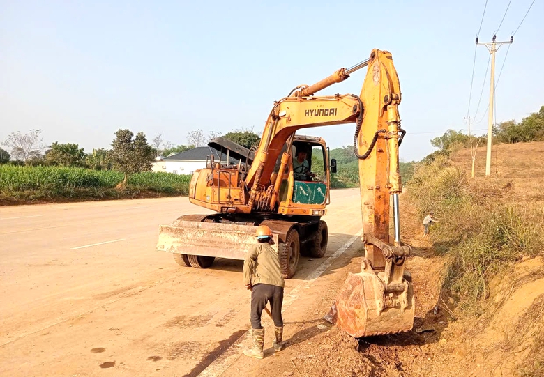 Dự &aacute;n đường giao th&ocirc;ng từ QL47 đến đường Hồ Ch&iacute; Minh sẽ b&agrave;n giao trong qu&yacute; I/2026- Ảnh 2.