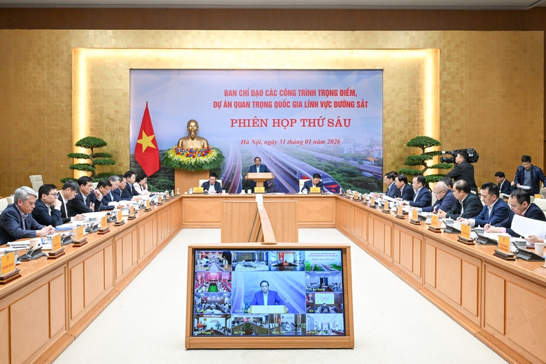 Thủ tướng: Triển khai các dự án đường sắt với mệnh lệnh hành động và trách nhiệm cao nhất- Ảnh 7. Thủ tướng: Triển khai các dự án đường sắt với mệnh lệnh hành động và trách nhiệm cao nhất- Ảnh 7.
