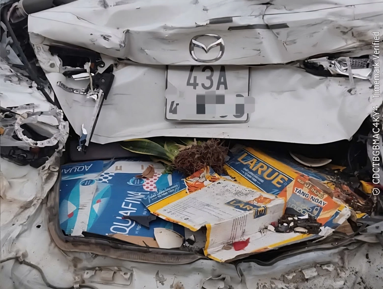 Tai nạn li&ecirc;n ho&agrave;n giữa 11 &ocirc; t&ocirc; tr&ecirc;n cao tốc La Sơn - H&ograve;a Li&ecirc;n- Ảnh 2.