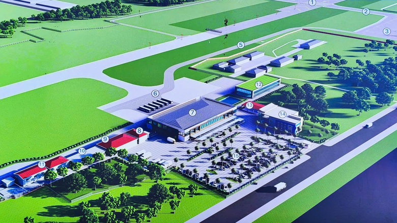 L&agrave;m việc xuy&ecirc;n Tết tr&ecirc;n c&ocirc;ng trường Cảng h&agrave;ng kh&ocirc;ng C&agrave; Mau- Ảnh 2.